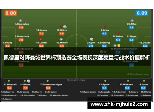 佩德里对阵曼城世界杯预选赛全场表现深度复盘与战术价值解析